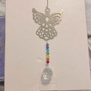 Angel window charm